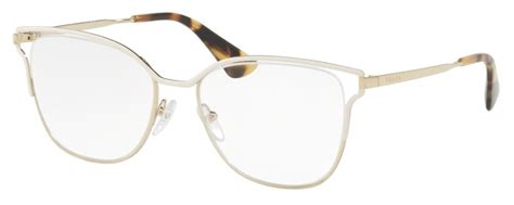 prada pr 54uv pale gold|Prada PR 54UV CATWALK Eyeglasses .